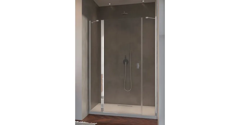 Radaway Nes DWJS 130 B zuhanyajtó, 130 cm-es balos 10038130-01-01L Árcsökkenés