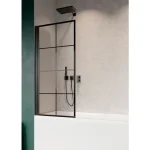 Radaway Nes Black PNJ I 100 Factory B kádparaván 10011100-54-55L Újdonság