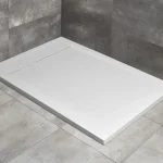 Szuper akció Radaway Teos F 120x80 cm szögletes öntöttmárvány zuhanytálca, fehér HTF12080-04