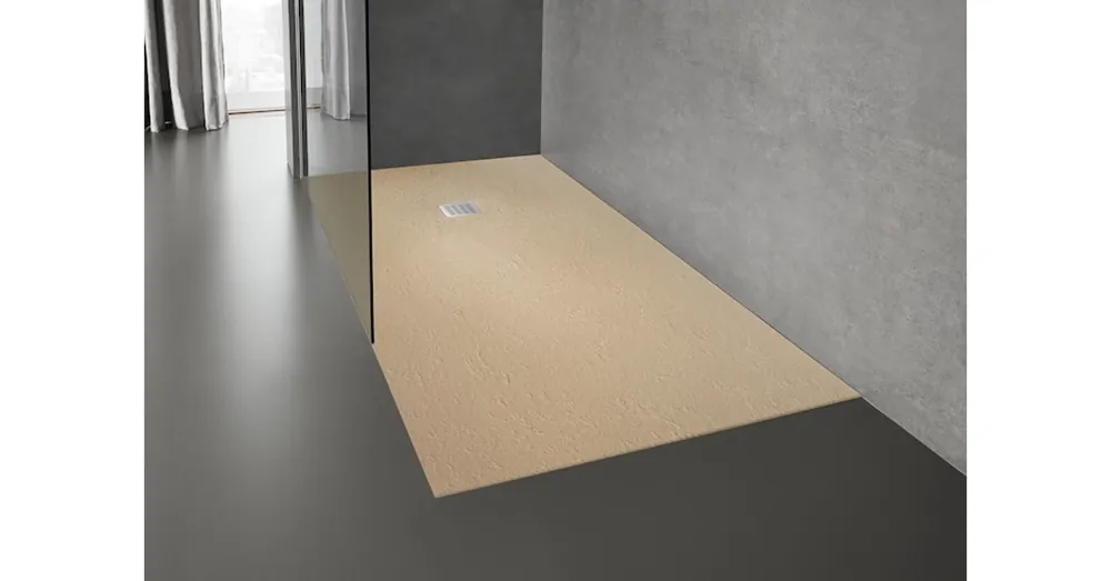 Roca Terran műgyanta zuhanytálca, csúszásgátló felülettel 1200 x 900 x 28 Krémszínű - AP014B038401500 Biztonságos fizetés