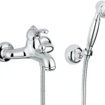 Bugnatese Lem 1902KRA Kádcsaptelep zuhanyszettel swarovski fogantyúval RA / RÉZ Árengedmény