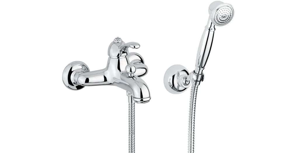 Bugnatese Lem 1902KRA Kádcsaptelep zuhanyszettel swarovski fogantyúval RA / RÉZ Árengedmény