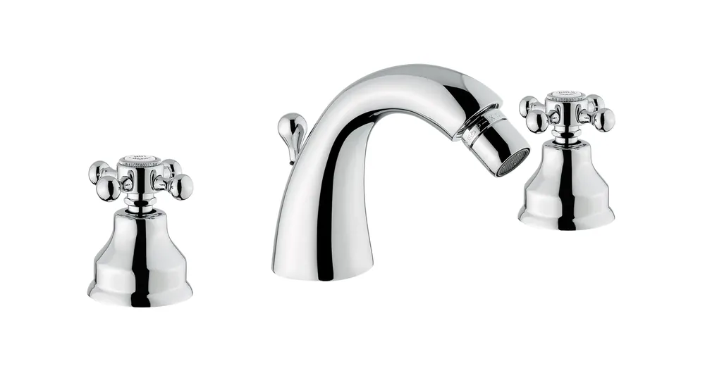 Bugnatese Lady 925DO Álló 3 üléses bidet csaptelep kifolyóval DO / ARANY Szuper akció