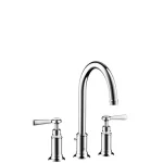 Hansgrohe Axor Montreux 3-lyukú mosdócsaptelep 180, automata lefolyó-garnitúrával, króm 16514 000 (16514000) Legnépszerűbb