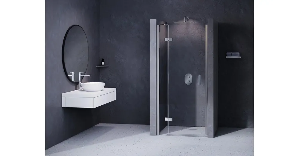 Vásárlói kedvenc Ravak SmartLine Zuhanyajtó SMSD2-120 B - balos króm + Transparent - 0SLGBA00Z1
