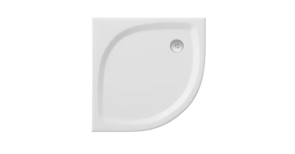 Prémium Ravak Zuhanytálca ELIPSO PRO-90 FLAT fehér - XA237711010