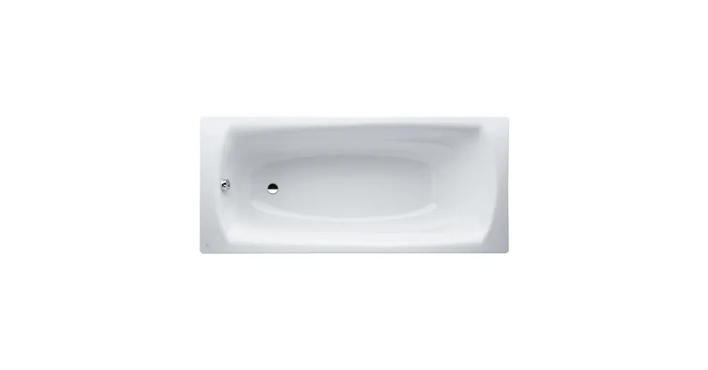 Legjobb ár LAUFEN PALLADIUM 180x80 Kád, 3,5 mm zománcozott acéllemez - zajcsökkentő alátéttel - Fehér/csúszásgátló H2251006000401