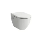 Biztonságos fizetés LAUFEN CLEANET NAVIA Navia Bidés WC 'rimless', fali, Matt fehér H8206017570001