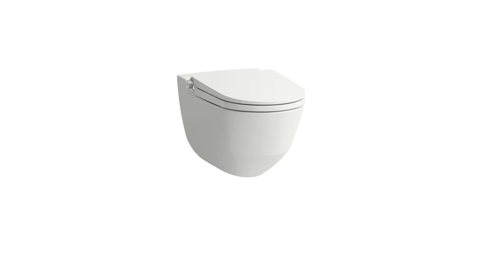 LAUFEN CLEANET RIVA RIVA Bidés WC 'rimless', fali, Matt fehér H8206917570001 Akció