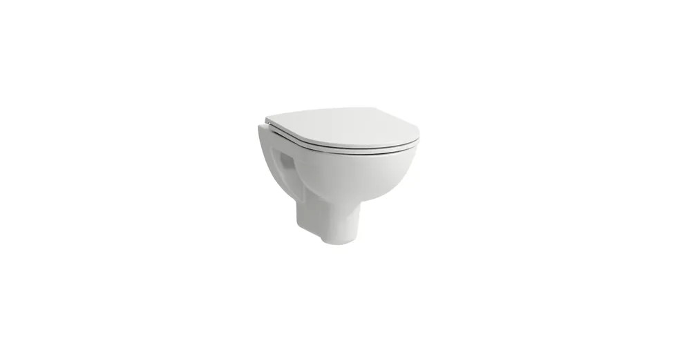 Végkiárusítás LAUFEN PRO Fali WC, rimless/compact, mélyöblítésű, Fehér LCC bevonattal H8219524000001