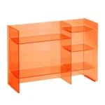 Biztonságos fizetés LAUFEN KARTELL BY LAUFEN Padlón álló polc, Mandarin narancssárga H3893310820001