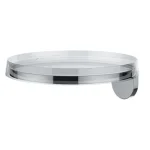 Akció LAUFEN KARTELL BY LAUFEN Fali polc, köralakú tálcával, króm H3853330040001