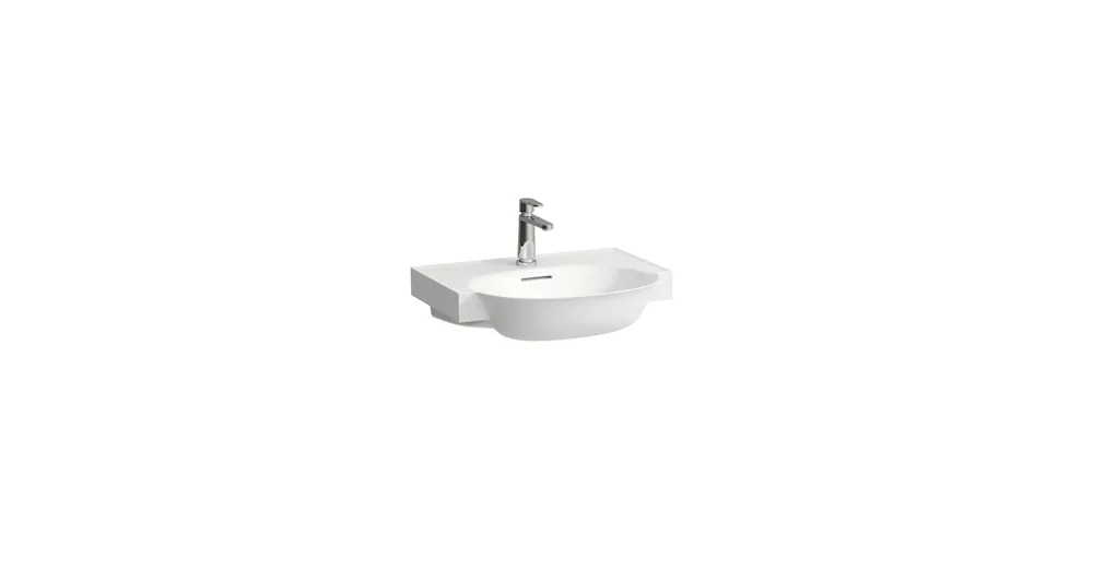 LAUFEN THE NEW CLASSIC Alsószekrényre illeszthető mosdó csaplyukkal , Fehér H8138530001081 Biztonságos fizetés