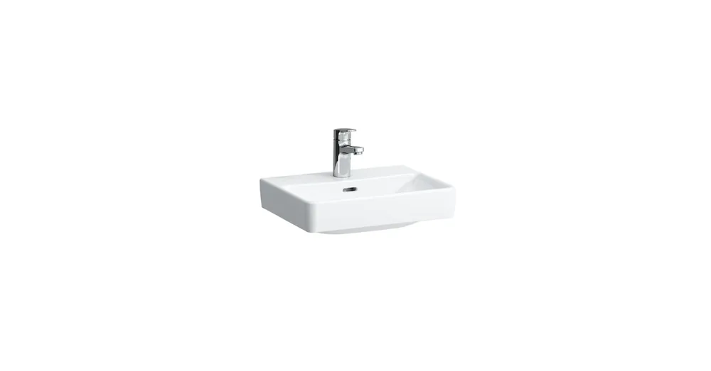 LAUFEN PRO S Kézmosó, alsó felülete csiszolt csaplyuk nélkül, túlfolyónyílás nélkül, túlfolyócsatorna nyílása nélkül a lefolyószelepben , Fehér LCC bevonattal H8169614001421 Ajánlat