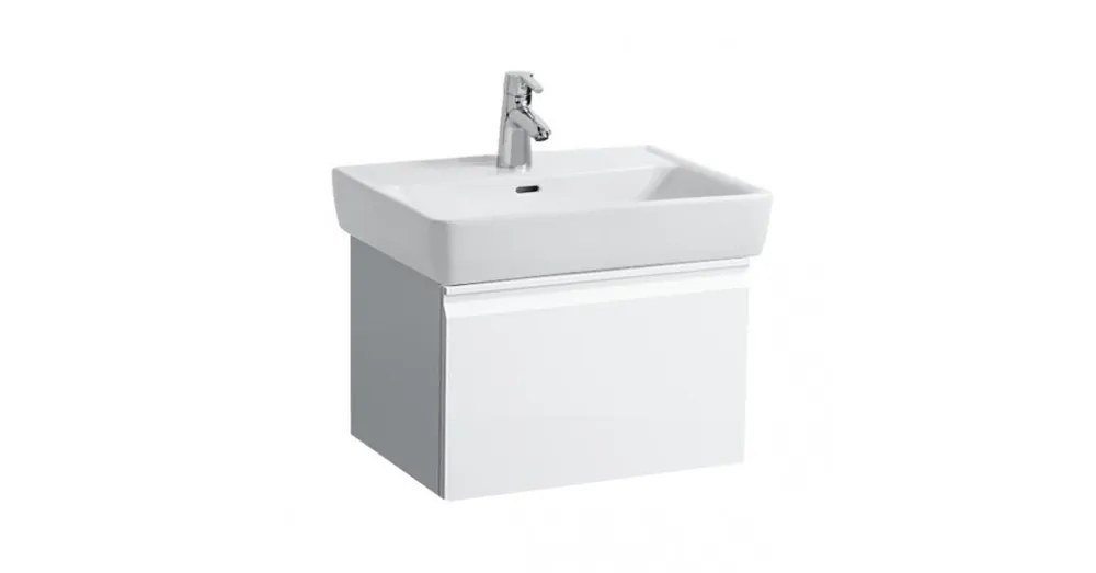 Vásárlói kedvenc LAUFEN PRO Alsószekrény, 1 fiókkal, 818953 tip. mosdóhoz, belső fiókkal, Fényes fehér 57X39X45 - H4830420954751