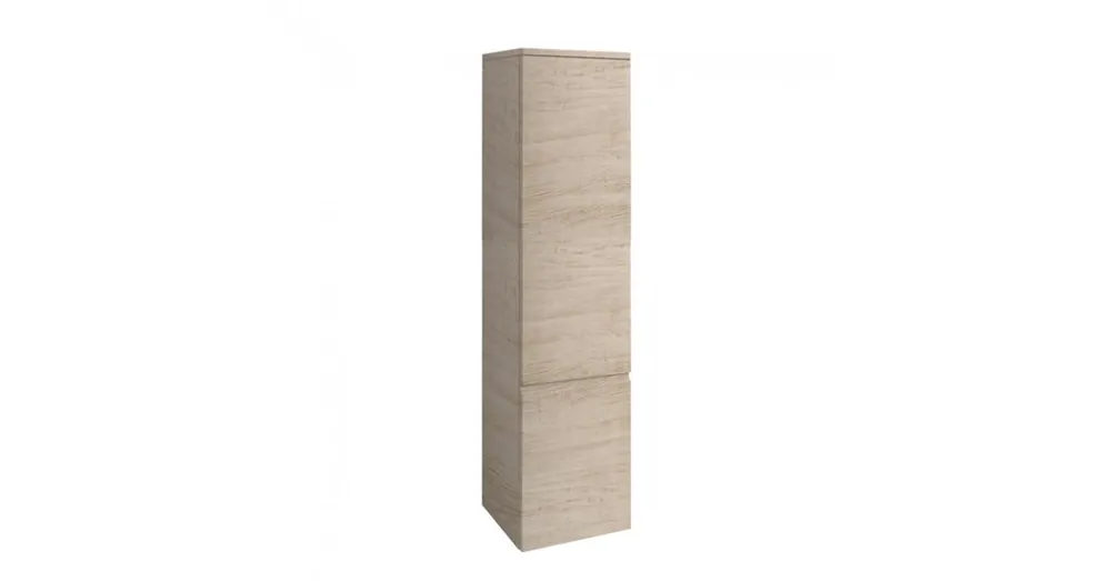 Gyors kiszállítás LAUFEN PRO S Magas szekrény, 4 üvegpolcokkal, ajtózsanér jobb oldalon, Fényes tölgy 35X165X33.5 - H4831220954791