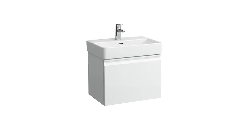 LAUFEN PRO S Alsószekrény belső fiókkal 818958 tip. mosdóhoz, Fényes fehér 51X39X37 - H4830220954751 Nézd meg most