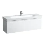 Akciós ár LAUFEN PRO S Alsószekrény és finoman záródó mechanizmussal, 814968 tip. mosdóhoz, 2 fiókkal és belső fiókkal, Fehér 126X39X45 - H4835720964631