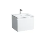 Árcsökkenés LAUFEN PRO S Mosdó alsószekrénnyel,fiókkal és finoman záródó mechanizmussal, Fényes fehér 60X46X50 - H8609614751041