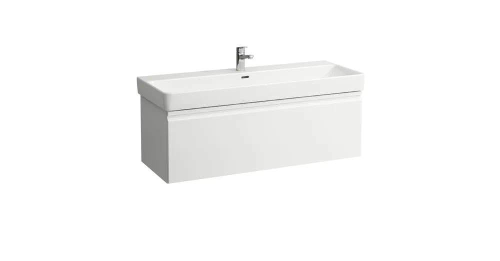 Szezonális akció LAUFEN PRO S Alsószekrény fiókkal 116 × 45 × 39,5 cm, a H814965 mosdóhoz., Sokszínű H4835620969991