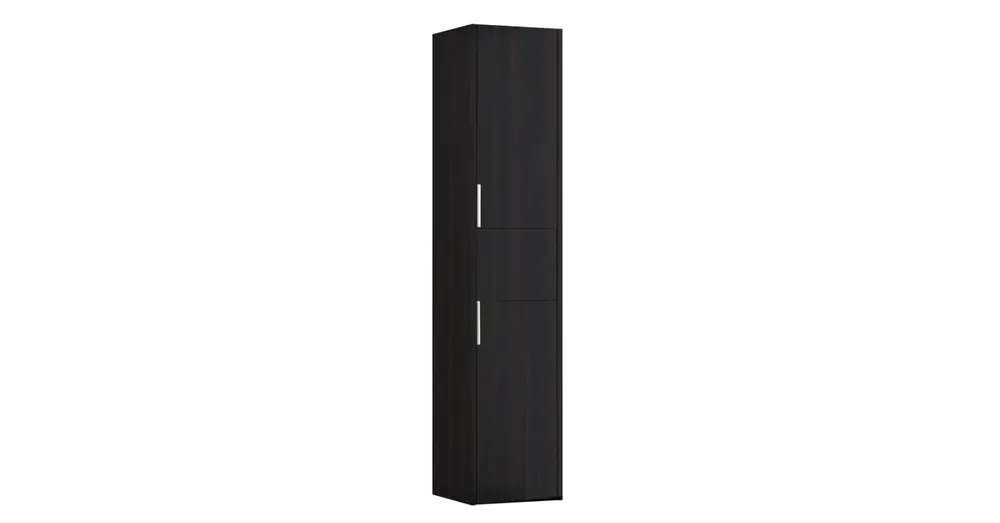 Legkelendőbb LAUFEN BASE Magas szekrény - jobbos, két ajtóval és egy fiókkal, Sötétbarna szil 35X165X33.5 - H4027121102631