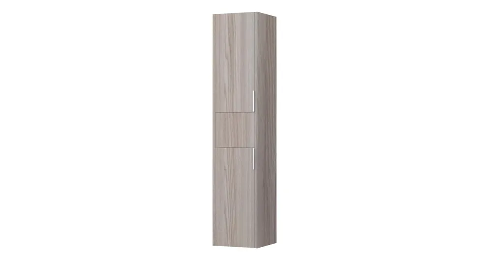 LAUFEN BASE Magas szekrény - balos, két ajtóval és egy fiókkal, Világos szil 35X165X33.5 - H4027111102621 Alacsony ár