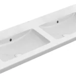Ajánlat Villeroy and Boch Venticello 130x50 cm beépíthető dupla mosdó csaplyuk nélkül 4111 DJ 01 (4111DJ01)