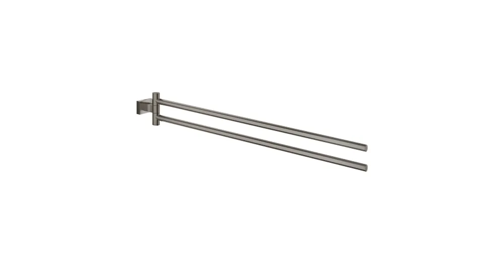 Árengedmény Grohe Essentials Cube törölközőtartó, 2 águ, matt hard grafit 40624AL1