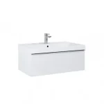 AREZZO design Monterey 80cm-es alsószekrény 1 fiókkal Matt Fehér színben, szifonkivágással AR-167594 Gyors kiszállítás