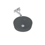AREZZO design LORCA pultra ültethető mosdó 42x42 matt antracit AR-145007 Outlet