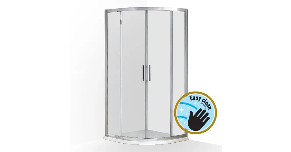 Akció Wellis Aquarius 90 zuhanykabin 90x90 íves Easy Clean - WC00472