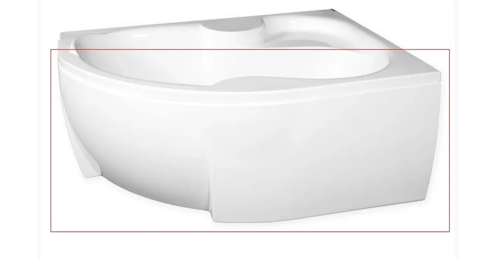 M-Acryl Azalia 170 cm aszimmetrikus sarokkádhoz előlap, jobbos 12252 Ajánlat