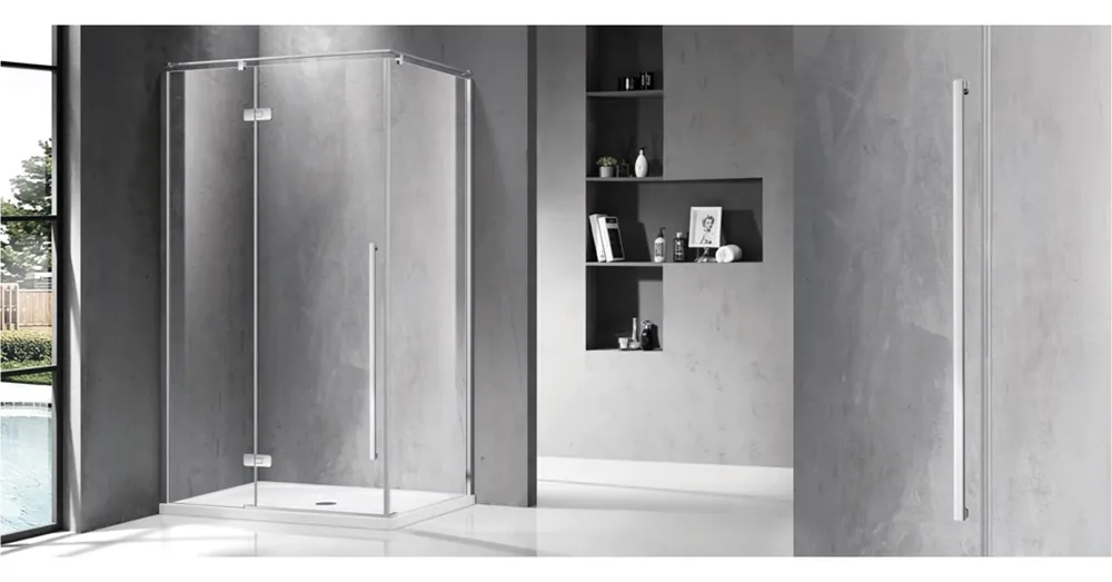 Gyors szállítás Wellis Sorrento Plus 140 1 nyílóajtós szögletes zuhanykabin Balos - Easy Clean bevonattal WC00505