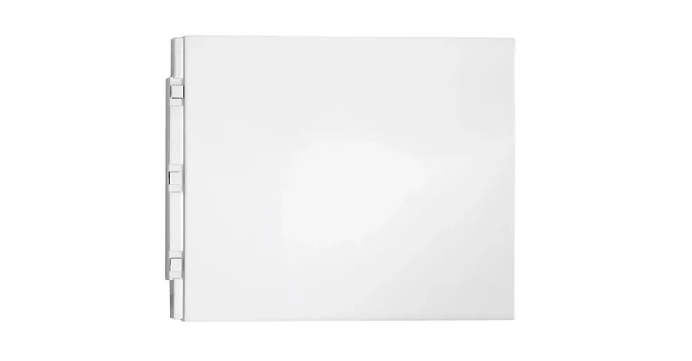 Vedd meg most SAPHO POLYSAN PLAIN 74, oldallap, 74x59cm, fehér (72678)