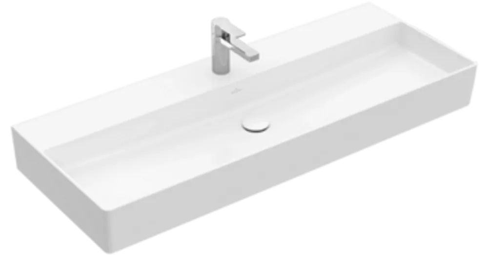 Villeroy & Boch Memento 2.0 120 x 47 cm-es mosdó 1 csaplyukkal - 4A22CL01 Szezonális akció