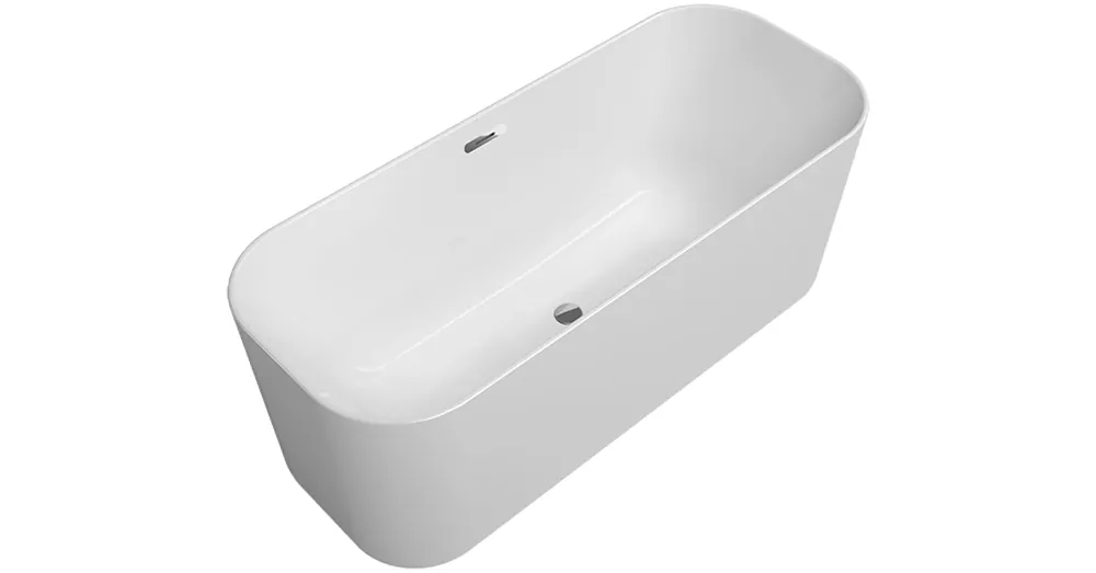 Villeroy & Boch Finion 1700 x 700 mm-e szabadonálló kád Push-to-open lefolyóval és túlfolyóval, Emotion funkcióval Chrome Colour on Demand Stone White - UBQ177FIN7A1BCV3RW Szezonális akció
