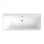 Kedvezményes ár Villeroy & Boch Collaro fal mellé építhető 1800 x 800 mm-es akril kád Chrome Colour on Demand - UBA180COR9CSBCVD01