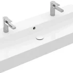 Szuper akció Villeroy & Boch Memento 2.0 120 x 47 cm-es mosdó 2 csaplyukkal - 4A22C401
