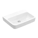 Különleges ajánlat Villeroy & Boch O.Novo 65 x 46 cm-es mosdó csaplyuk nélkül CeramicPlus felülettel - 4A4167R1