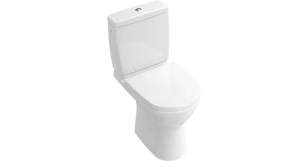 Akció Villeroy & Boch O.Novo perem nélküli mélyöblítésű monoblokkos wc-csésze CeramicPlus felülettel - 5689R0R1