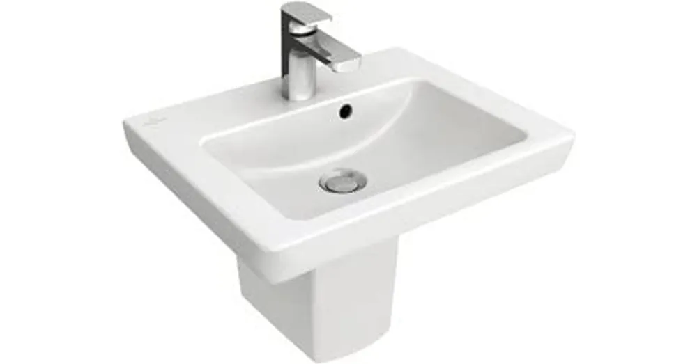 Villeroy & Boch Subway 2.0 45 x 37 cm-es kézmosó CeramicPlus felülettel - 731545R1 Biztonságos fizetés