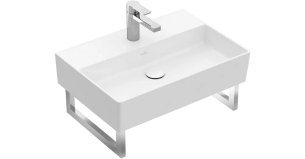 Villeroy & Boch Memento 2.0 50 x 42 cm-es mosdó 1 csaplyukkal - 4A225001 Exkluzív ajánlat
