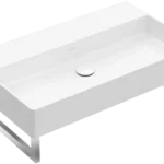 Villeroy & Boch Memento 2.0 80 x 47 cm-es mosdó csaplyuk és túlfolyó nélkül CeramicPlus felülettel - 4A2283R1 Vedd meg online