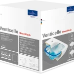 Villeroy & Boch Venticello perem nélküli mélyöblítésű fali wc kombipack - 4611RS01 Szuper ajánlat