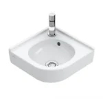 Outlet Villeroy & Boch O.Novo sarok kézmosó 1 csaplyukkal CeramicPlus felülettel - 731032R1