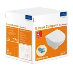 Villeroy & Boch O.Novo mélyöblítésű kompakt wc kombipack CeramicPlus felülettel - 5688HRR1 Azonnali szállítás