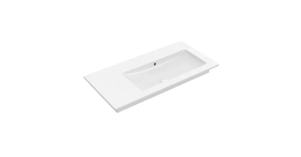 Villeroy & Boch Venticello 100 x 50 cm-es beépíthető mosdó csaplyuk nélkül - 4134R301 Legnépszerűbb