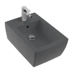 Biztonságos vásárlás Villeroy & Boch Memento 2.0 37,5 x 56 cm-es fali bidé Graphite CeramicPlus felülettel - 443300I4