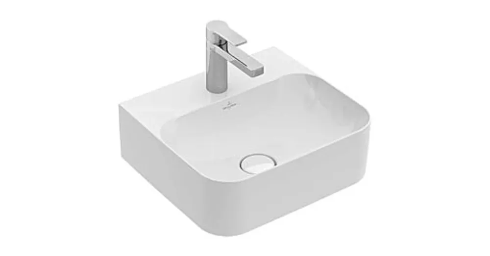 Akció Villeroy & Boch Finion 43 x 39 cm-es kézmosó CeramicPlus felülettel túlfolyó nélkül - 436443R1