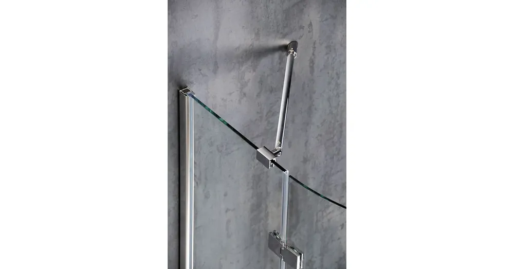 Legjobb ár SAPHO POLYSAN MODULAR/VITRA LINE sarok merevítő fal / üveg (765-C)